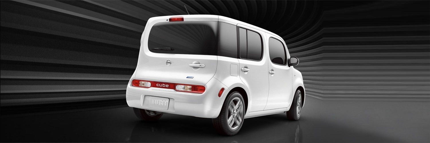 Nissan cube shown in Pearl White