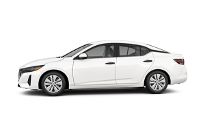 Driver side view of a 2024 Sentra® shown in Fresh Powder