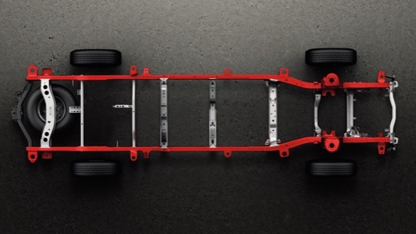 Nissan NV Passenger ladder frame