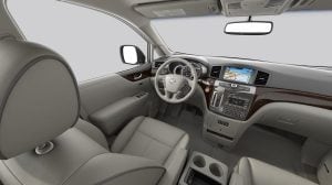 2016 Nissan Quest Interior Gray Leather