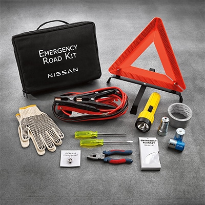 2024 Nissan GT-R emergency road kit.