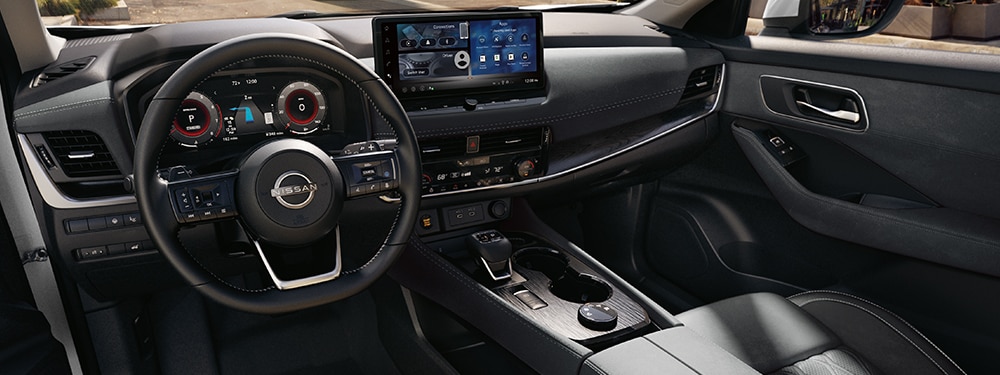 2024 Nissan Rogue interior cockpit view
