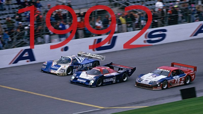 Nissan R91CP wins 1992 24 Hours of Daytona