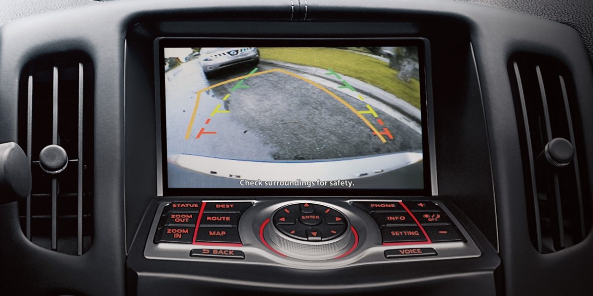Nissan 370Z Coupe RearView Monitor