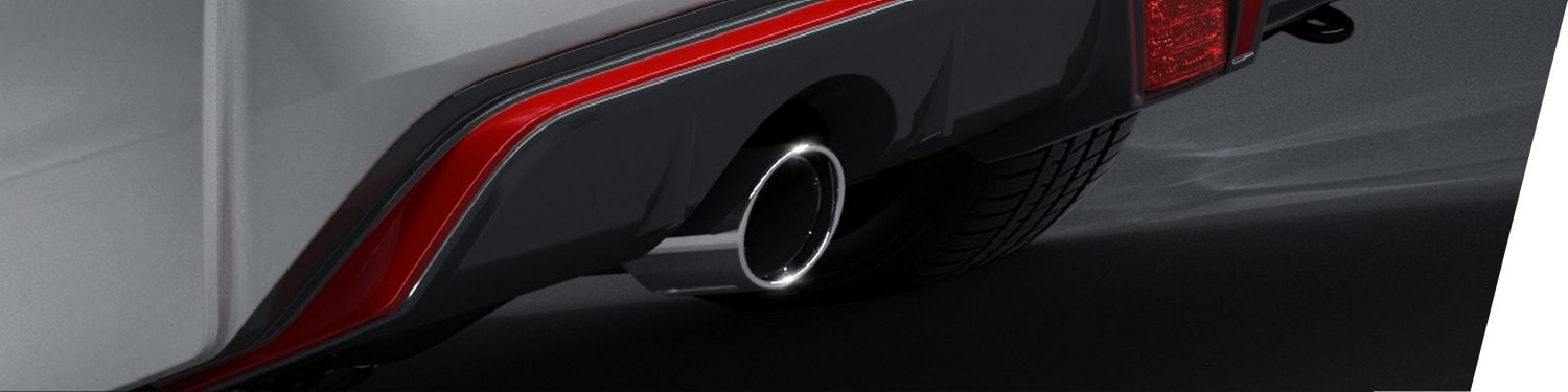 Nissan Sentra NISMO Exterior chrome exhaust finisher detail