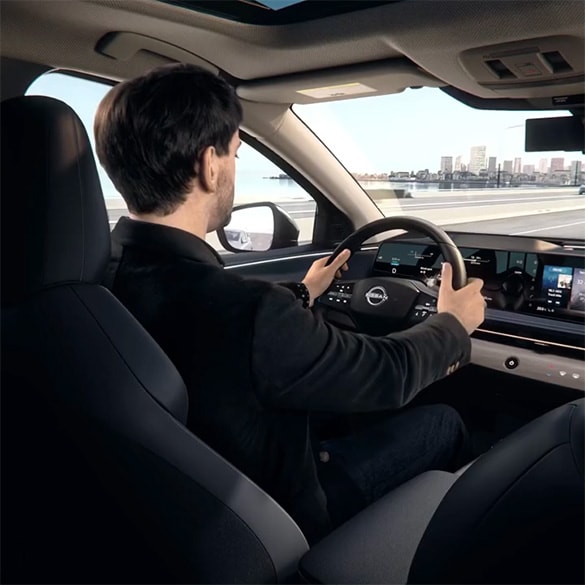 Nissan with ProPilot Assist 2.0 driver assistance technology.