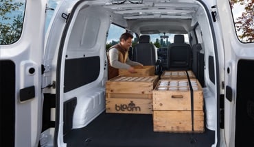 Nissan NV200 cargo space