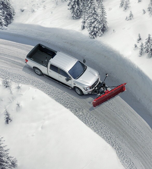 Snow plow truck aftermarket upfit
