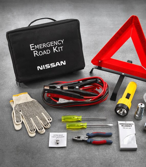 Nissan emergency road kit