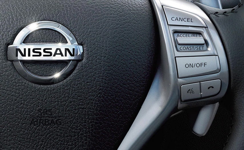 Nissan Bluetooth Hands-Free Phone System Steering Wheel-Mounted Controls
