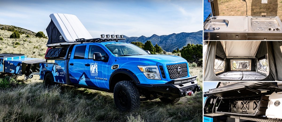 Custom Nissan TITAN truck for Grand Canyon National Park