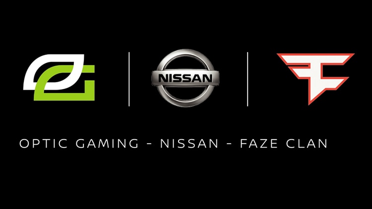 Nissan Esports partnership with FaZe Clan