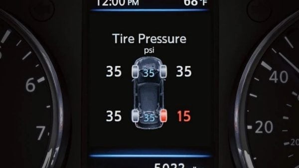 Nissan Tire Pressure Monitoring System