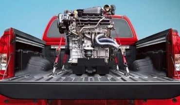 Nissan utili truck bed utili-track cargo system