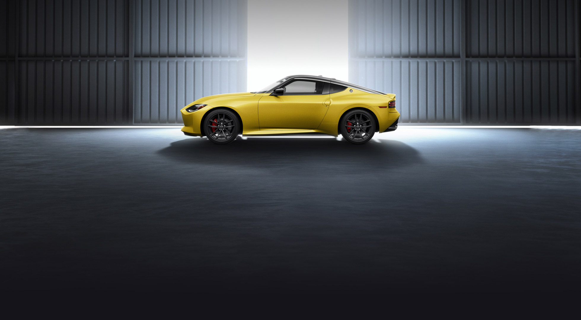 2023 Nissan Z in profile outdoors. 
