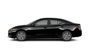 Driver side view of a 2023 Sentra® shown in Super Black