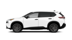 2023 Pearl White TriCoat Nissan Rogue Military Discount