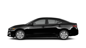 Driver side view of a 2023 Sentra® shown in Super Black
