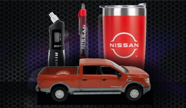 Nissan lifestyle branded swag and accessories