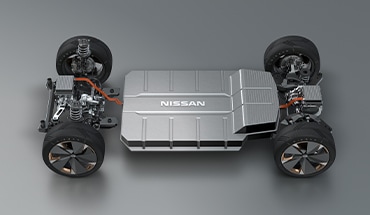 Nissan electric car motor