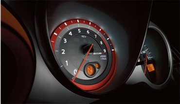 2020 Nissan 370Z NISMO Red Tachometer