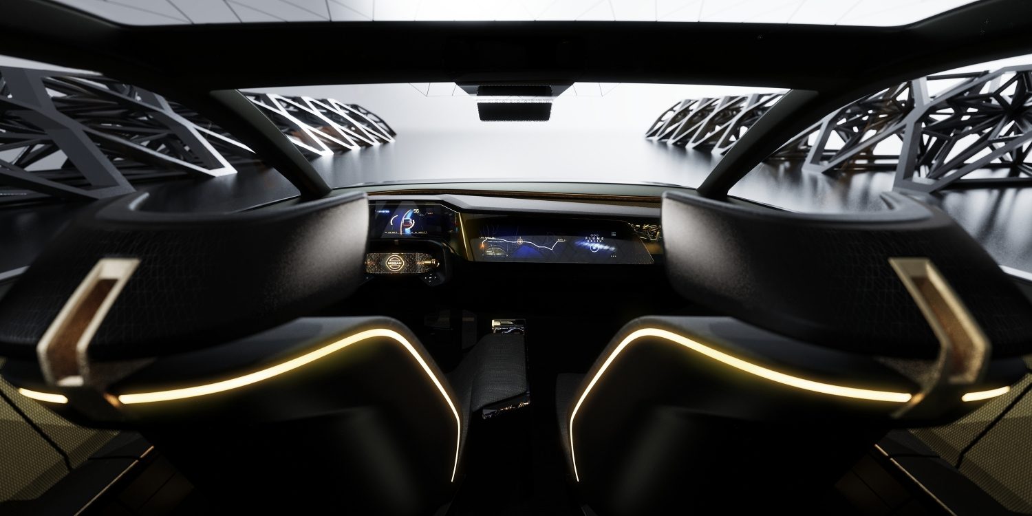 Interior of the Nissan IMS Concept Car