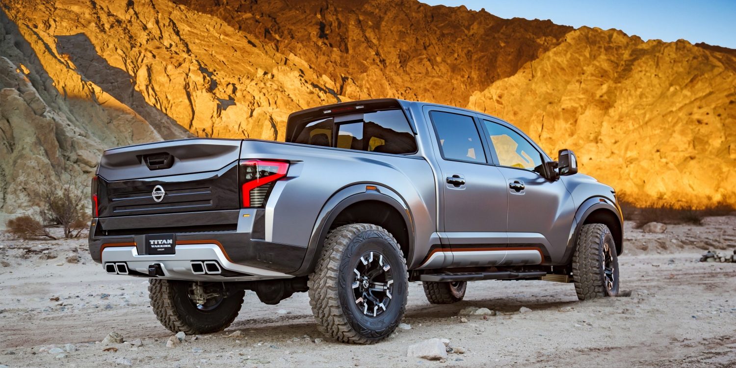 Nissan Titan Warrior Concept Truck with Quad Tipped Exhaust