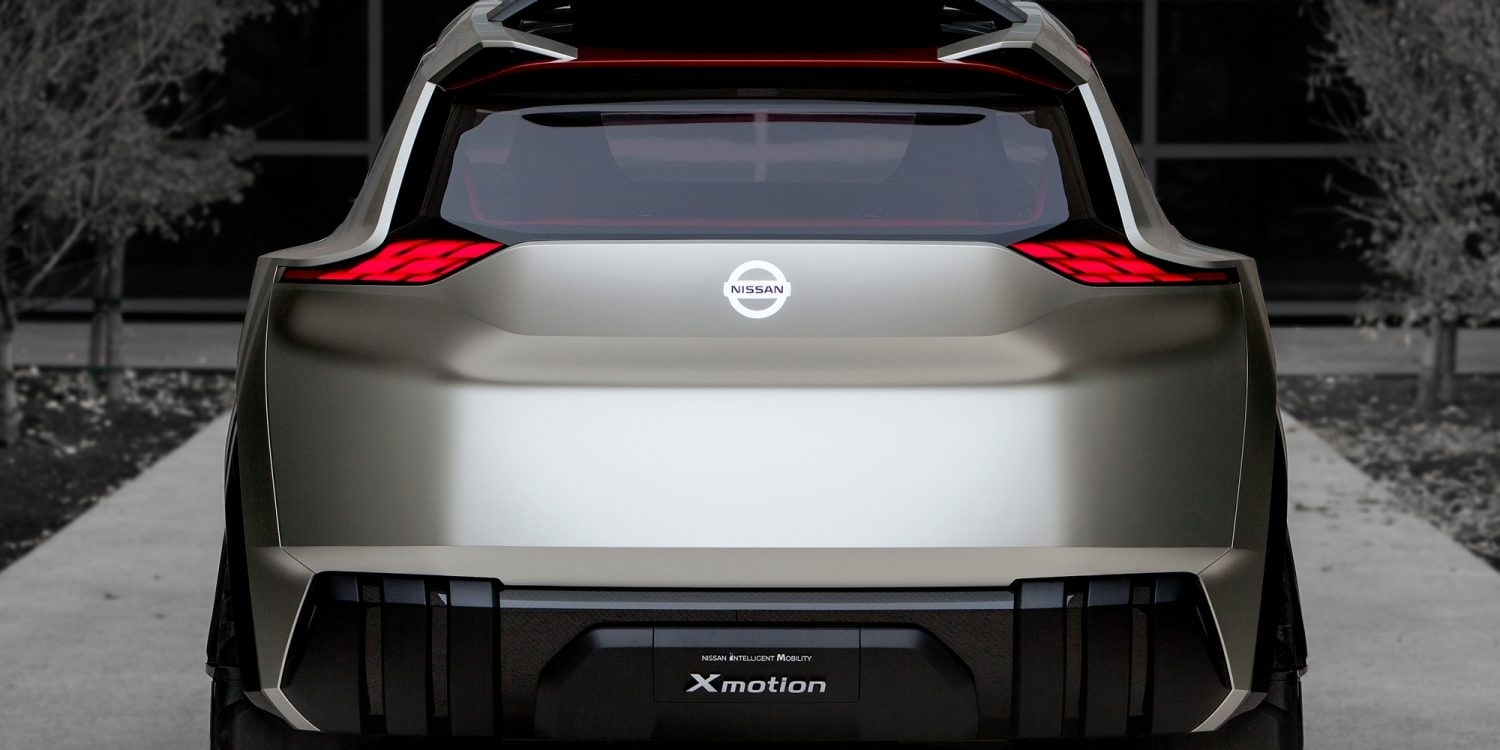 Nissan Xmotion autonomous SUV rear view