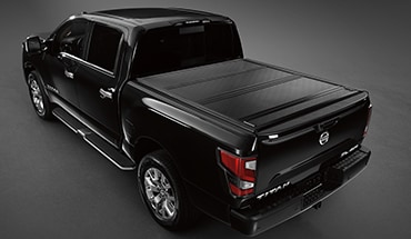 2021 Nissan TITAN affiliated Bak Industries Bakflap G2 bed cover