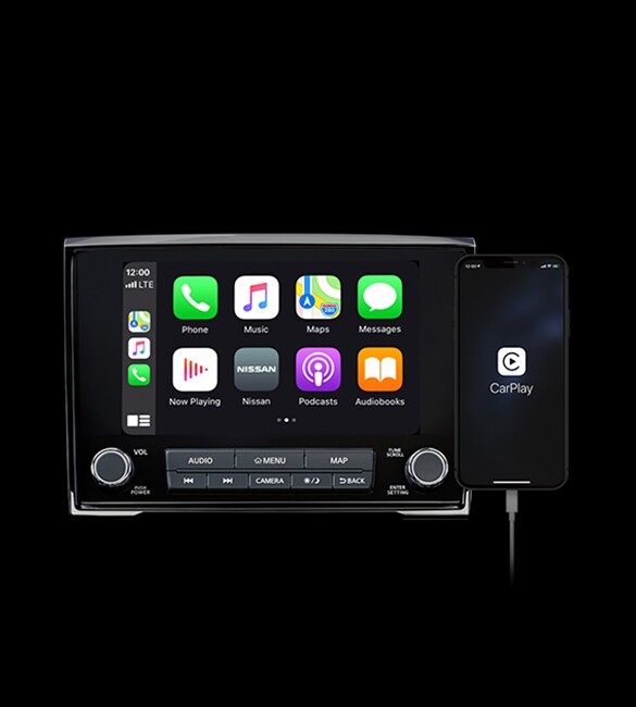 2021 Nissan TITAN Apple CarPlay® home screen