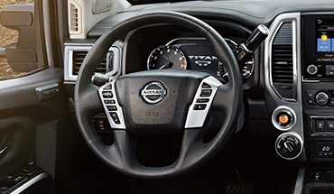 2021 Nissan TITAN heated steering wheel
