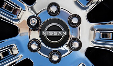 2023 Nissan TITAN wheel locks.