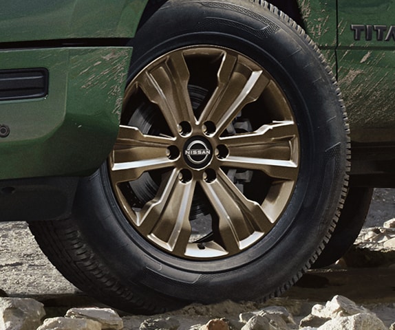 2024 Nissan TITAN bronze edition 20-inch bronze aluminum-alloy wheels