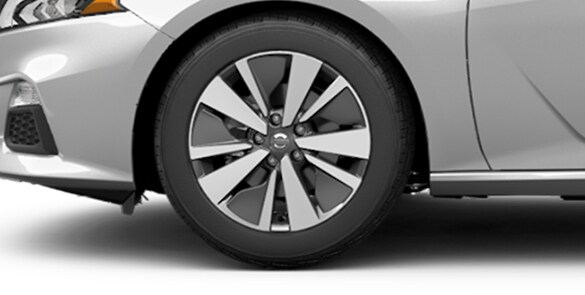2022 Nissan Altima 17-inch aluminum-alloy wheel.