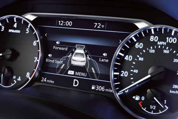 Nissan Altima driving gauges