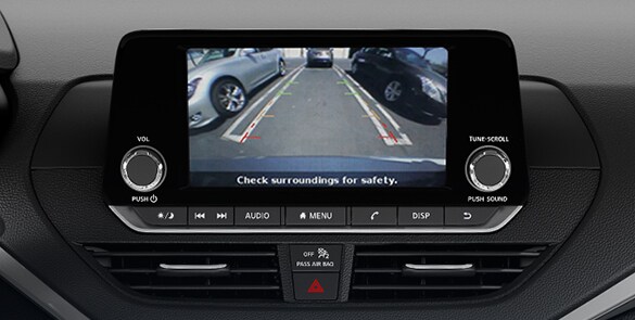 2023 Nissan Altima RearView monitor.