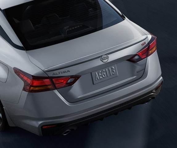 2024 Nissan Altima in solver showing the rear spoiler