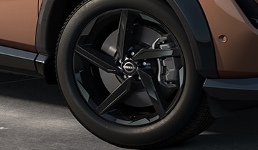 2023 Nisan Ariya 19-inch gloss black aluminum-alloy wheel