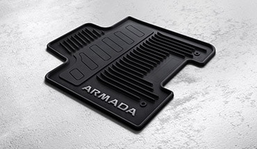 2022 Nissan Armada all season floor mats (5-piece set).