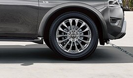 2022 Nissan Armada wheel and tire