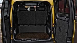 Nissan NV200 Taxi Cargo Space