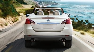 Nissan Murano Crosscabriolet, Rear View, Top Down