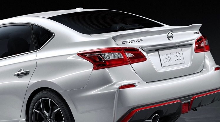 2019 Nissan Sentra NISMO Chrome Door Handles And Trunk Finisher