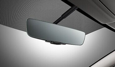 2022 Nissan Frontier frameless prizm rearview mirror with universal remote.