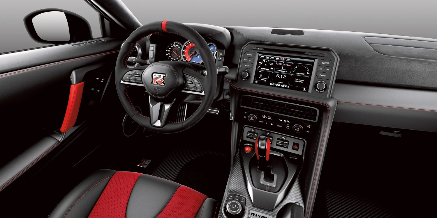 Nissan GT-R NISMO cockpit