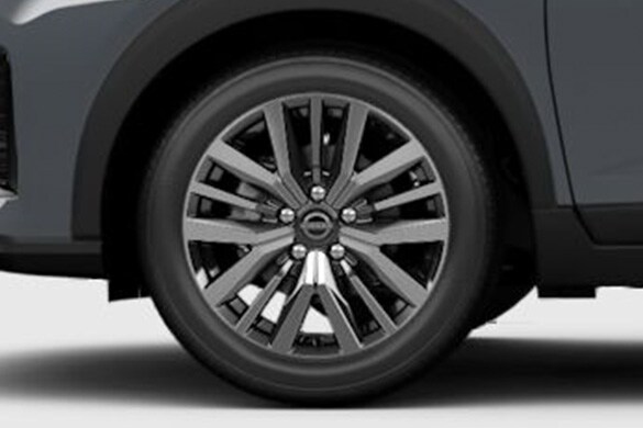 2022 Nissan Kicks wheel to illustrate 4-wheel disc brakes