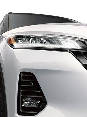 2023 Nissan Kicks showing LED headlights