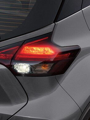 2023 Nissan Kicks showing LED tailights