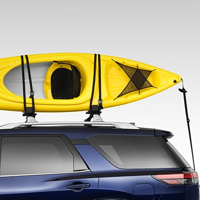 2024 Nissan Kicks affiliated Yakima JayLow kayak carrier