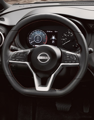 2024 Nissan Kicks D-shaped steering wheel